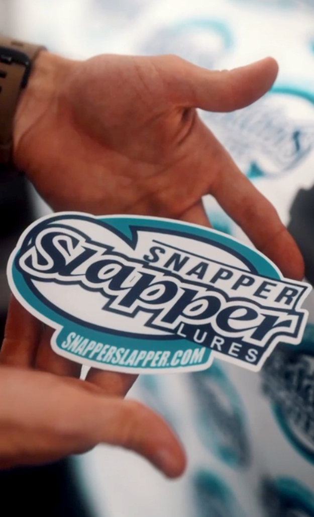 snapper slapper lures stickers